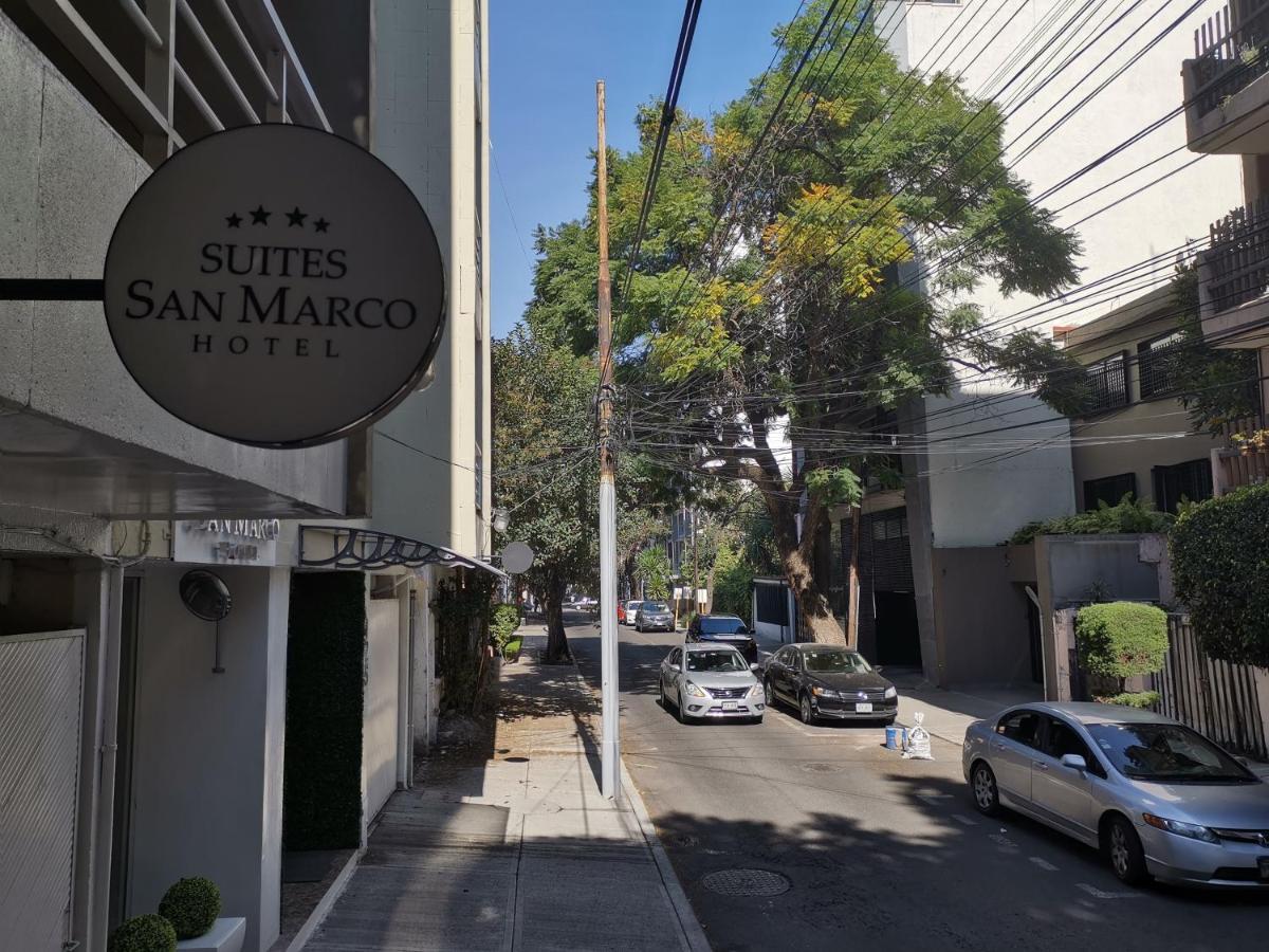 Suites San Marco Hotel Mexico City Exteriör bild