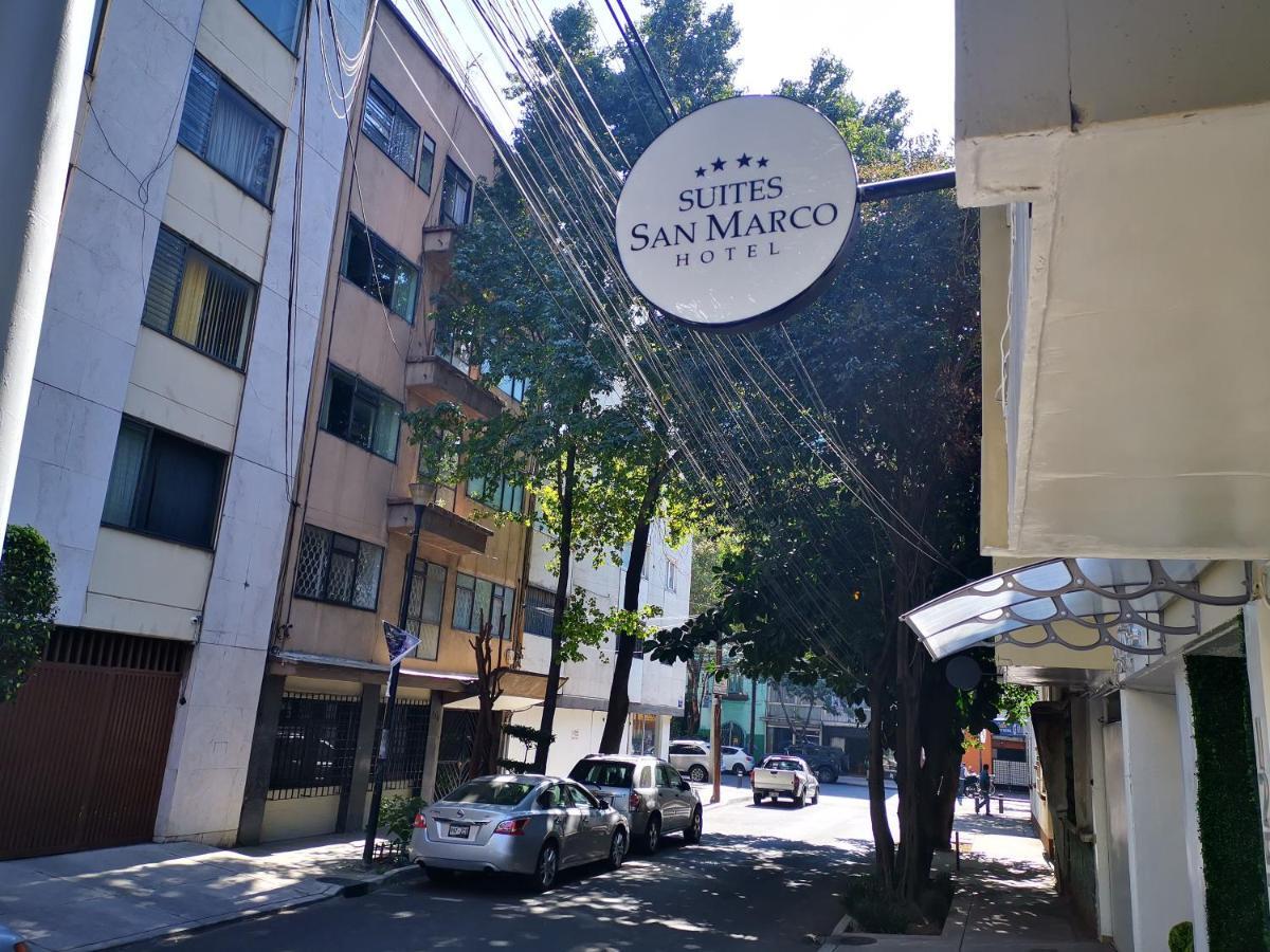 Suites San Marco Hotel Mexico City Exteriör bild