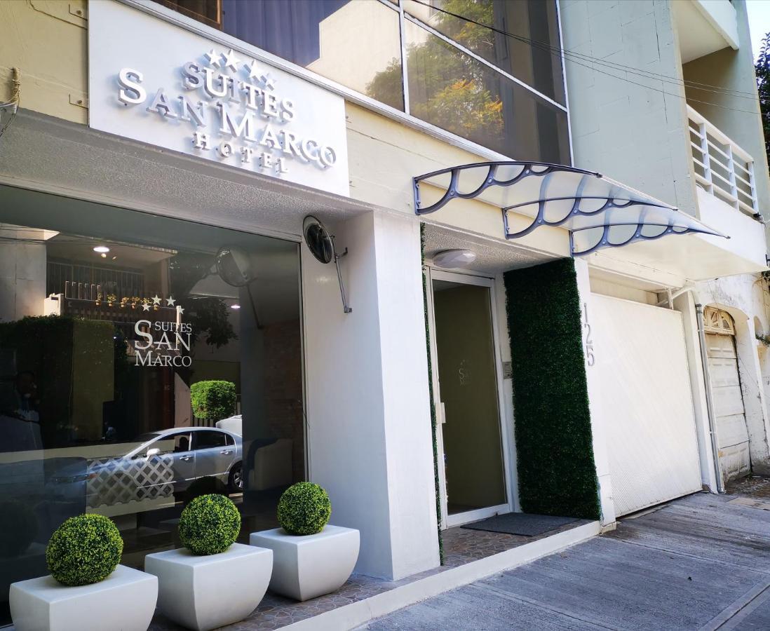 Suites San Marco Hotel Mexico City Exteriör bild